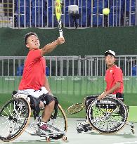 Japan pair of Miki and Sanada defeated in wheelchair tennis semis