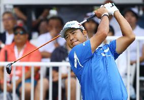 Matsuyama 3 shots off lead at WGC-Bridgestone