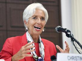 S. Korean economy to grow 3%: IMF chief Lagarde
