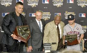 Baseball: Stanton, Altuve win Hank Aaron Award