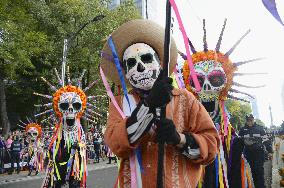 Day of the Dead parade in Mexico