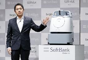 Softbank's AI cleaning robot