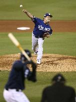 Baseball: Dodgers' Kenta Maeda