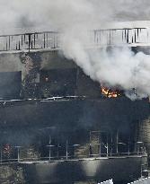 Fire at Kyoto animation studio