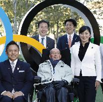 ALS-suffering lawmaker at Olympic museum