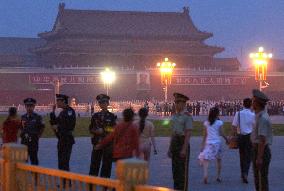 Few reminders in Tiananmen 15 years after bloodshed
