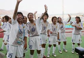 (2)Japan's women stun Sweden in Olympic soccer opener