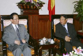 N. Korean Vice Foreign Kim in Vietnam