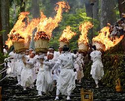 Nachi Fire Festival in Wakayama Pref.