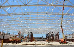 Arena under construction for '16 Olympics