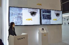 Sony displays 4k high-resolution security camera