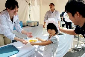 Food festival held in Tokyo to support quake-hit Tohoku region