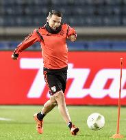 River Plate train on eve of final against Barcelona