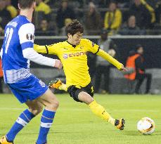 Japan's Kagawa in UEFA Europa League match