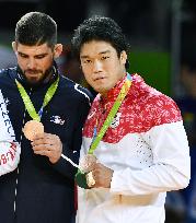 Olympics: Japan's Haga, France's Maret take bronze in 100 kg judo