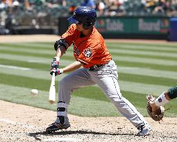 Baseball: Aoki gets 3 hits in Astros' win over A's