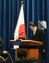 Japanese Prime Minister Abe reshuffles Cabinet