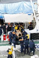 Police arrest N. Korean fishing boat crew