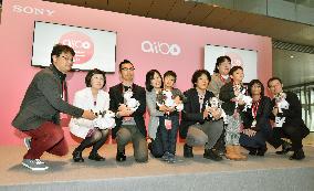 New robot dog Aibo launched in Japan