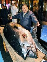 Tuna auction in Tokyo