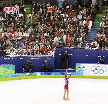 Asada finishes 2nd in women's short program