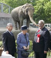 50th anniversary of Sri Lankan elephant's arrival in Japan