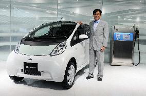 Mitsubishi Motors to market i-MiEV EV to public from next April