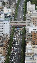 Disaster drills in Japan