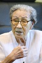 S. Korean "comfort woman" feels yet to be freed