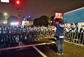 Japan enacts legislation for major shift in postwar security policy