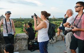 Myanmar's Bagan attracts foreigners as famed site of temple ruins
