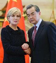 China, Australia foreign ministers meet in Beijing