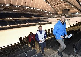 NOCs inspect Tokyo gymnasium