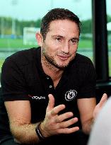 Soccer: Former England star Lampard interview in London