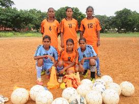 Indian girls orphaned by tsunami, saved through football