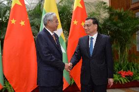 China-Myanmar talks