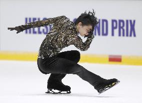 Figure skating: Hanyu wins Helsinki GP