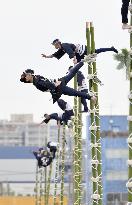 New Year event for Japanese firefighters