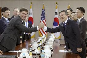 Pentagon chief Esper in S. Korea