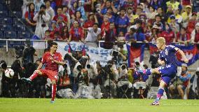 Japan play Cambodia in World Cup qualifier