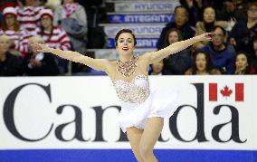 American figure skater Ashley Wagner wins Skate Canada