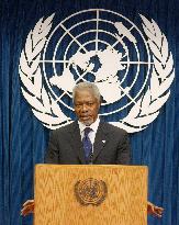 (2)Annan eyes 'representative' UNSC, mentions Japan as candidate