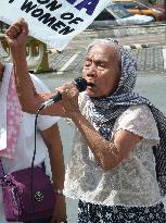 Filipino "comfort women" blast Japan for recent claims before U.N.