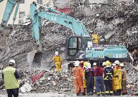 6 days after powerful quake in Taiwan