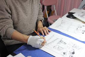 Fukushima plant manga artist sees progress for deactivation work