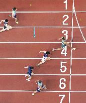 Sani Brown wins men's 100 meters at national championships