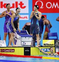 Women's 4x200 relay team 5th at worlds with new Japan record