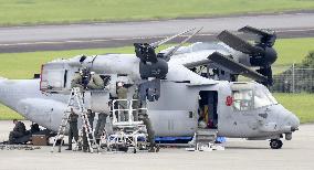 Osprey's engine replacement continues
