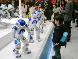 Robots at Kansai airport