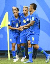 Football: Costa Rica vs. Brazil at World Cup